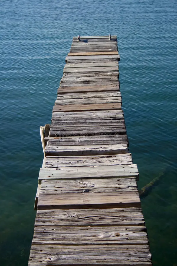 Weathered dock